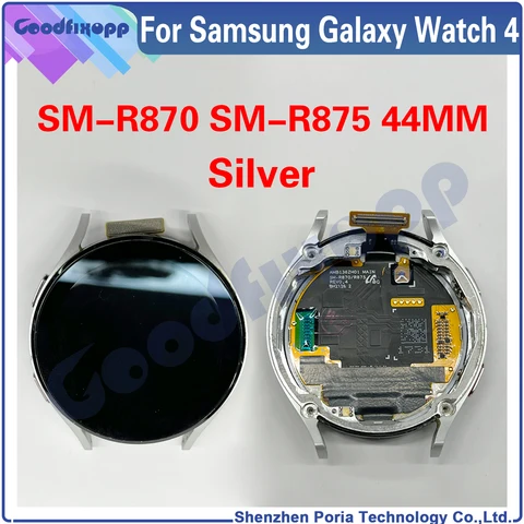 Для Samsung Watch 4 SM-R860 SM-R865 SM-R870 R860 R865 40 мм R870 R875 44 мм ЖК-дисплей с сенсорным экраном и дигитайзером в сборе