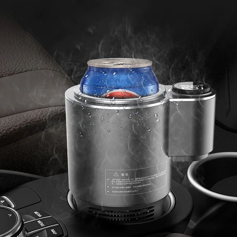

Умная 2 в 1 Автомобильная охлаждающая чашка с подогревом для кофе, молока, напитков, электрическая грелка для напитков, охладитель, держатель...