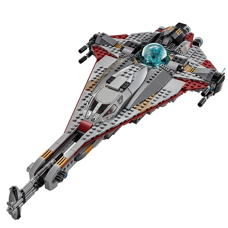 

NEW 775PCS MOC Star Movie Scene Arrow Fighter Block Model Space Series DIY Children's Toy Birthday Gifts Collection MOC-75186