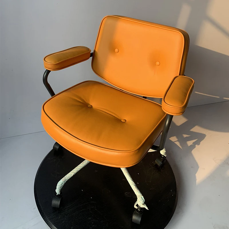 Simple Desk Chair Comfortable Office Chair Spinning Lift Conference Chair Staff Swivel Chair