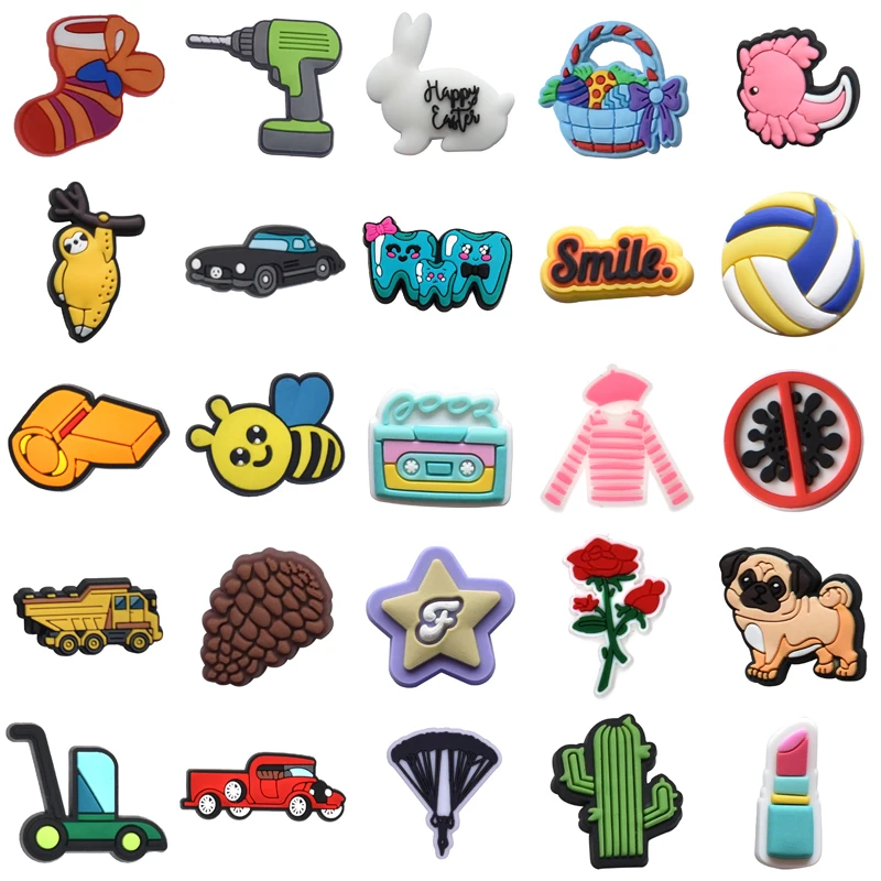 

Wholesale Bulk Decorations for Crocs Women Charm Packs Shoes Accessories Gifts Boy Girl Para Pins Men Shoe Charms Set Jeans Kids