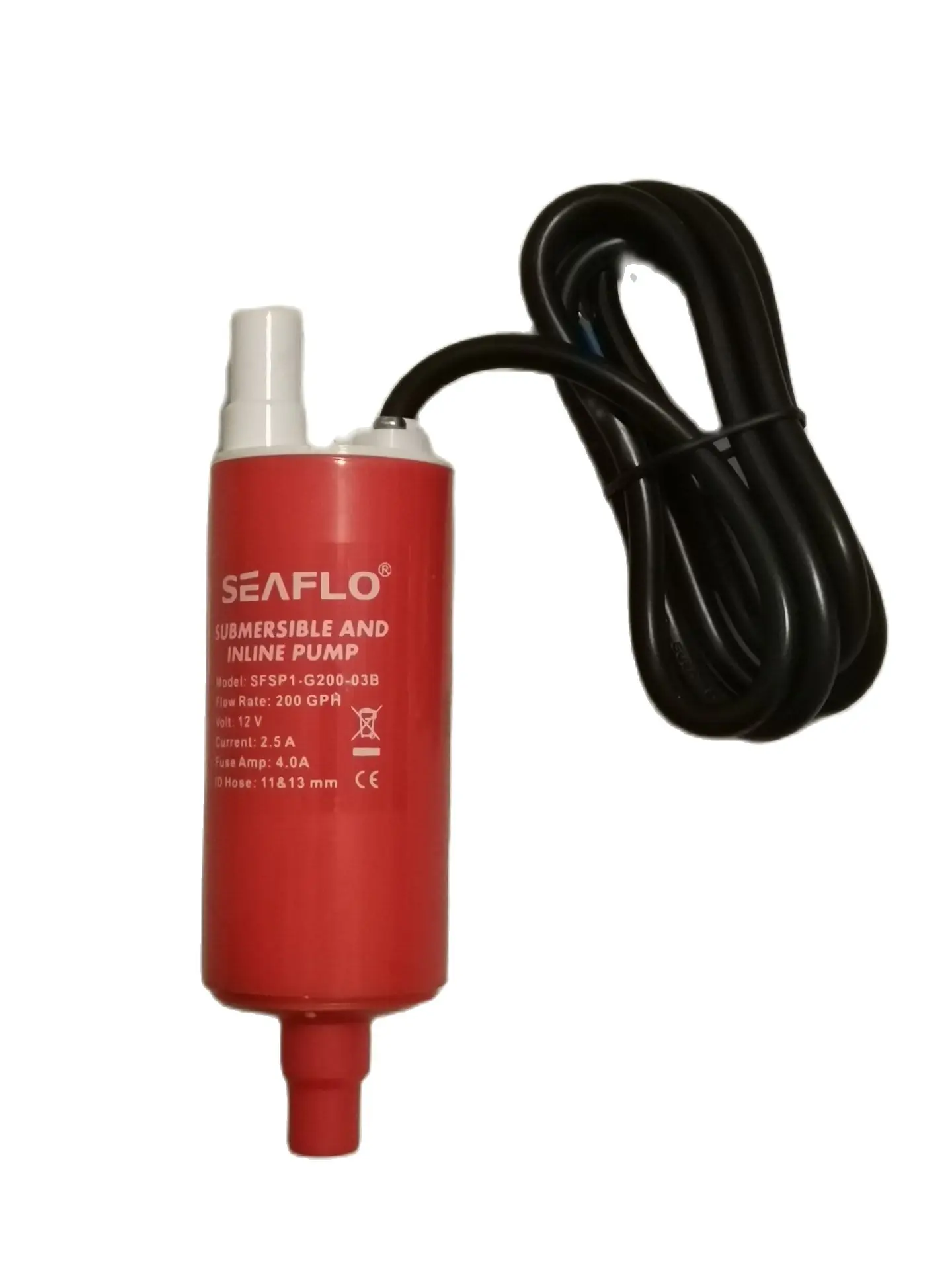 Линейный насос SEAFLO RV Yacht 12V 200GPH SFSP1-G200-03B Водяной