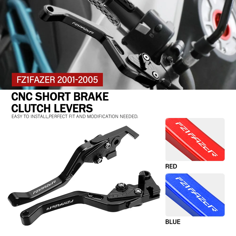 

Adjustable Brake Clutch Levers Handle For YAMAHA FZ1 FAZER 2001 2002 2003 2004 2005 Motorcycle Accessories Handles Lever FZ1