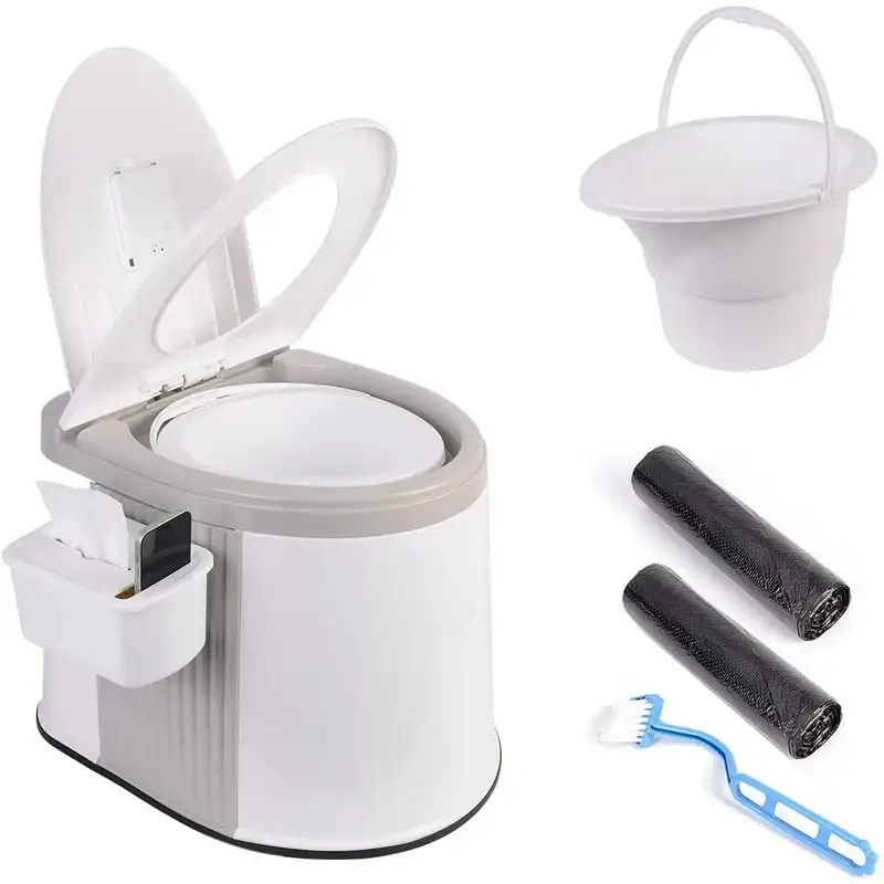 

Indoor & Outdoor Travel Toilet, 5.3 Gallon