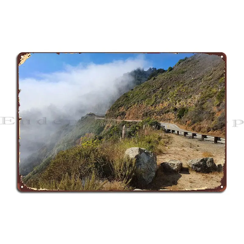 

Одна сторона тумана металлический знак украшение пещера печать клуба жестяной знак плакат