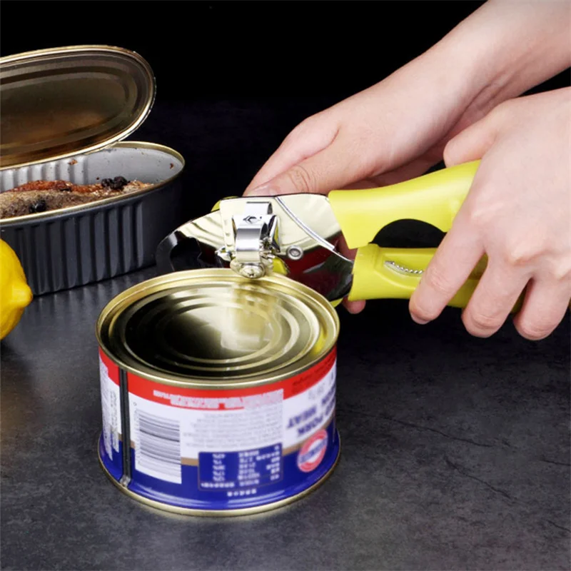 

Four-In-One Multifunctional Manual Can Opener Screw Cap Bottle Opener Kitchen Opener Tool Canning Knife Kitchen Accessories