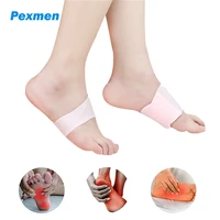 pexmen 2pcs arch support sleeve for plantar fasciitis flat foot fallen arches and heel spurs feet pain relief for women and men