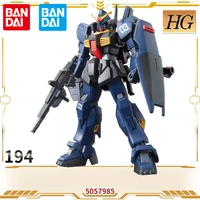 original bandai gundam action figure rx 178 mktitans anime figure hg 1144 assembly mobile suit boys toys for children adult