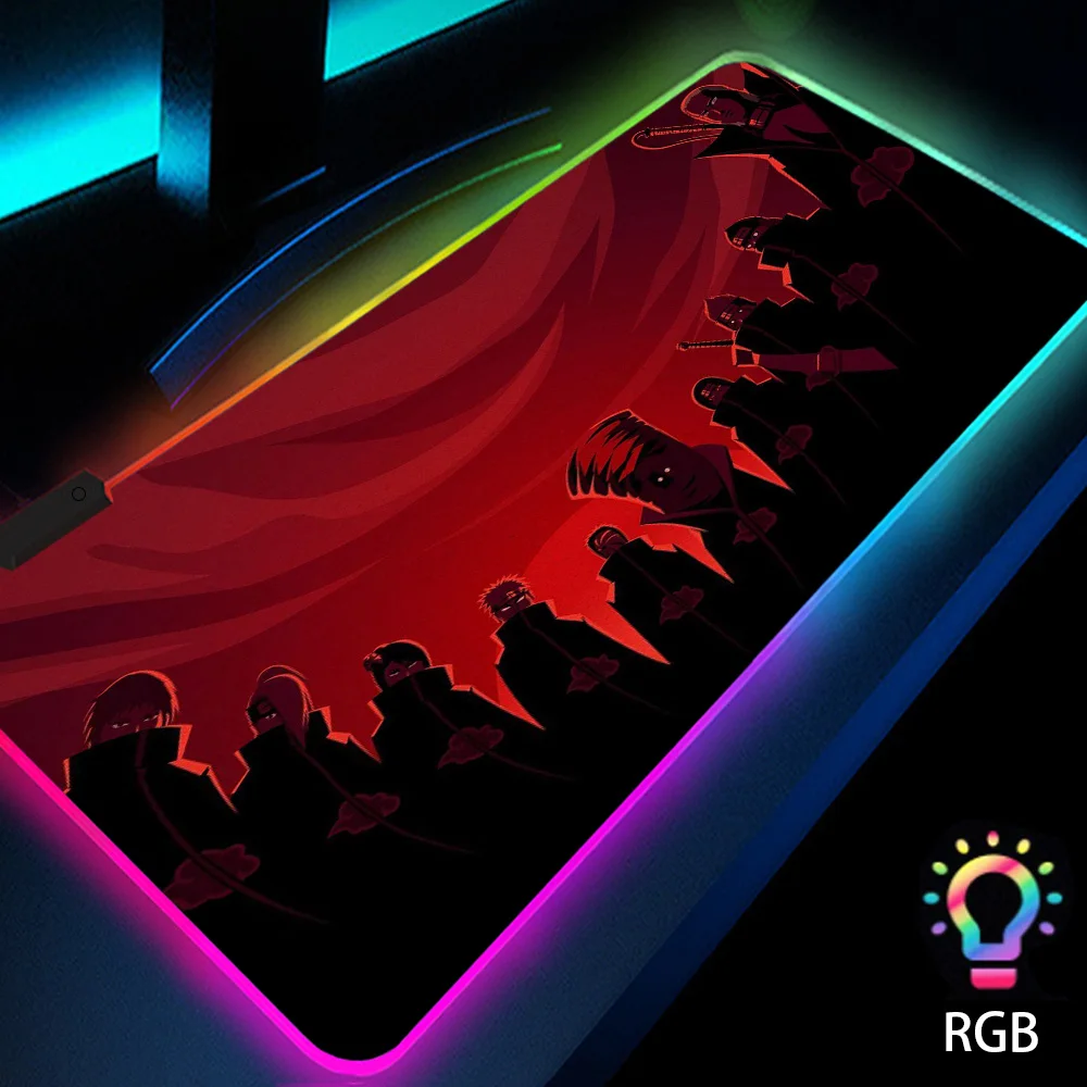 

Sun Mouse Mats High Definition Rgb Table Rug Office Desktop Minimalist Mousepad Gamer Setup LED Luminous Rug Backlit Mat Rubber