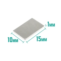 5102050100200300pcs 15x10x1mm thin block powerful strong magnetic magnets n35 permanent neodymium magnets 15x10x1 15101