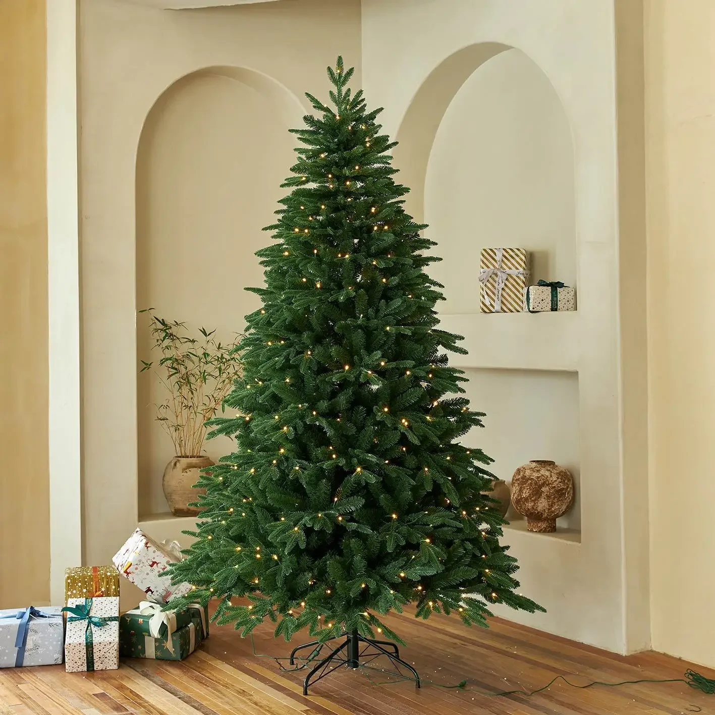 Искусственная рождественская елка из полиэтилена в основном зашифрованный с