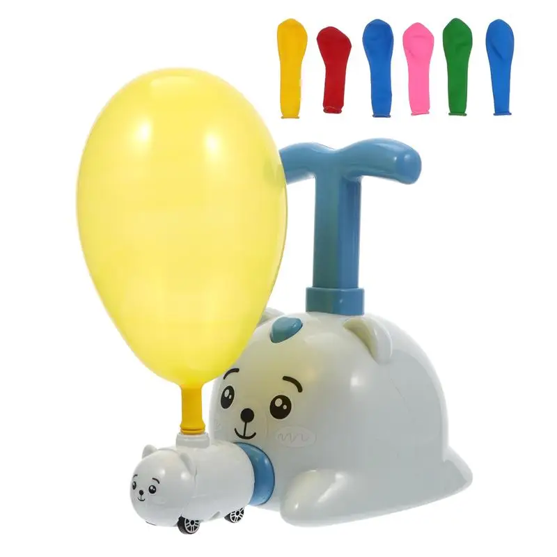 

1 Set Educational Science Car Toys with Manual Balloon Pump for Boys Girls