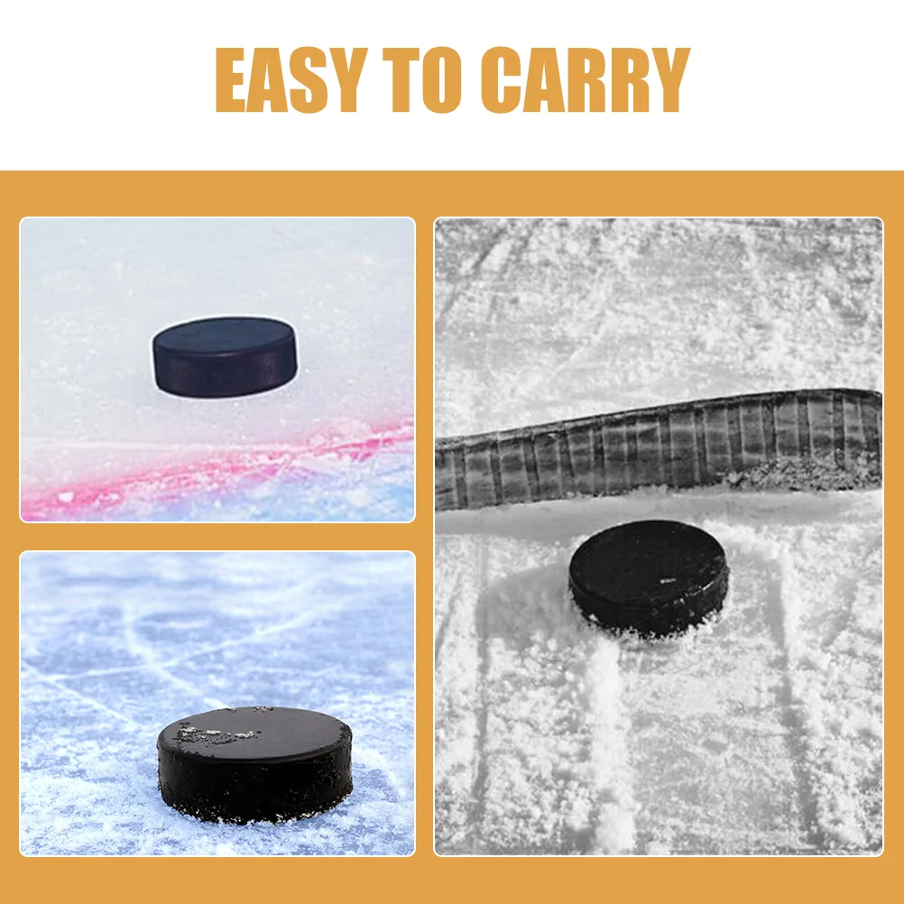 3 Pcs Hockey Training Supplies Practicing Puck Ice Classic Game Accessories