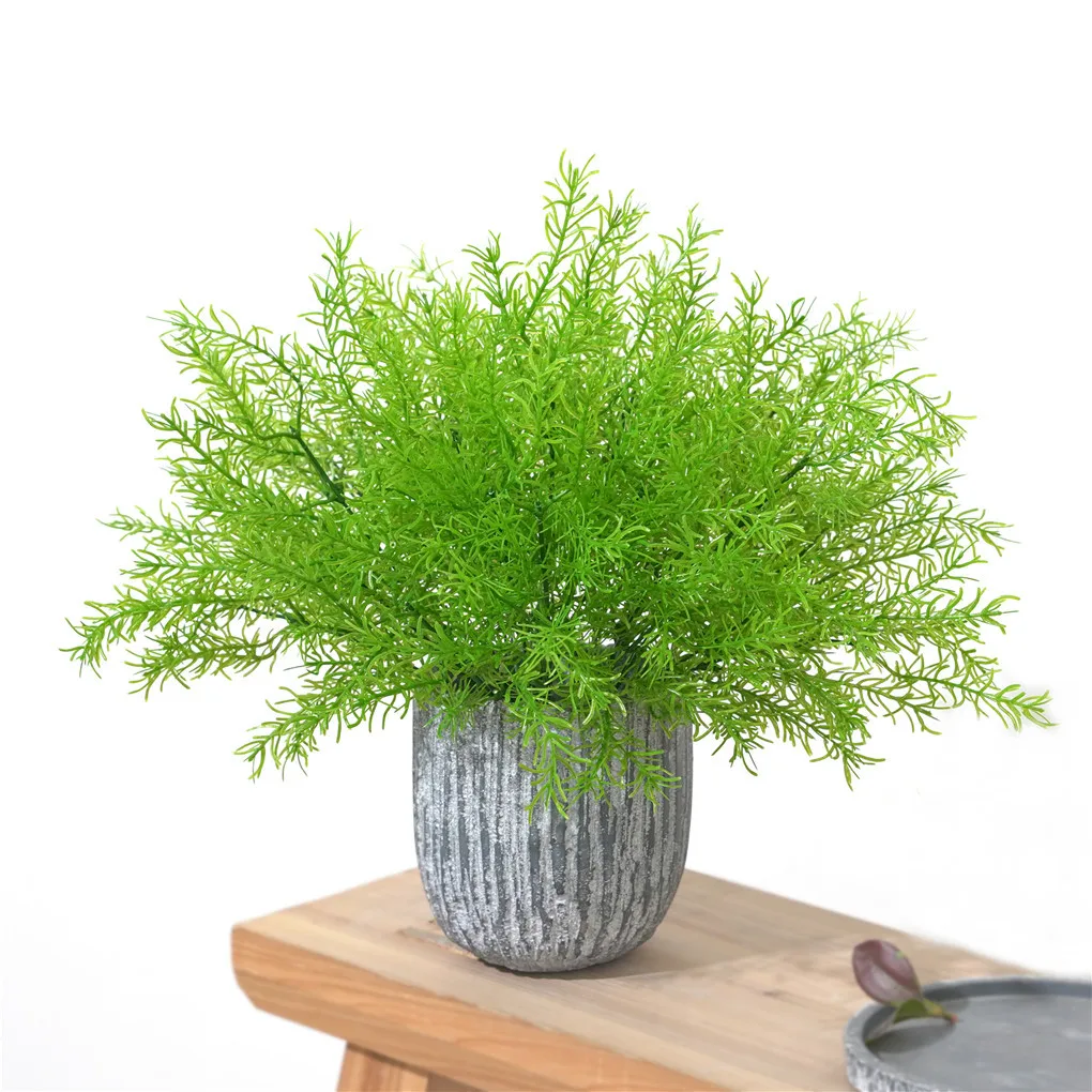 

Artificial Greenery Grass Table Centerpiece Plant Decoration Wedding Party Event Plastic Fake Plant