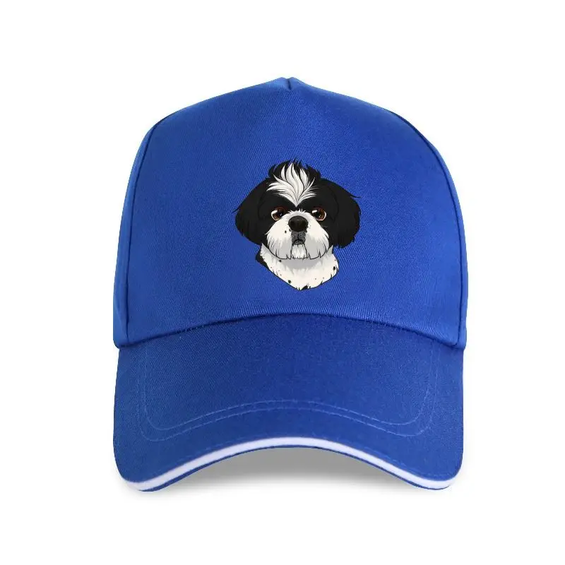 

НОВАЯ шапка, Мужская забавная бейсболка с рисунком собаки Shih Tzu