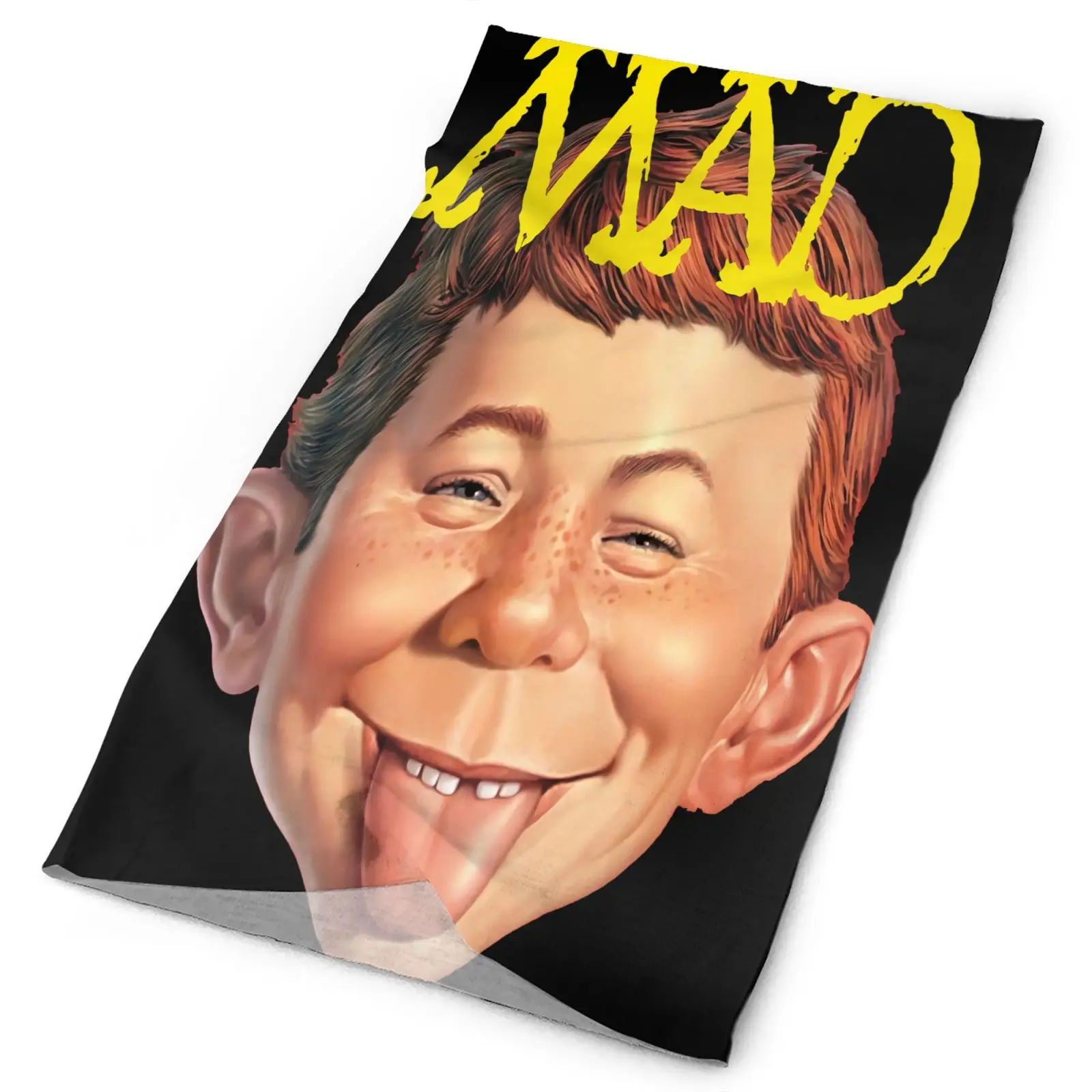 

Талисман, журнал Mad, Альфред энеумен, мужской светлый обогреватель для шеи, Мужская экипировка для лыж, мужские банданы, скимаска для велоспо...