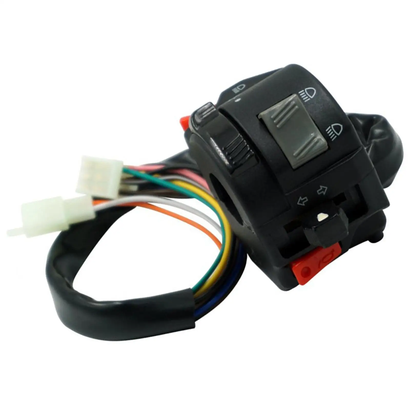 

Motorcycle Left Handle Switch 2.2cm Hole for E Bike Motorcycles