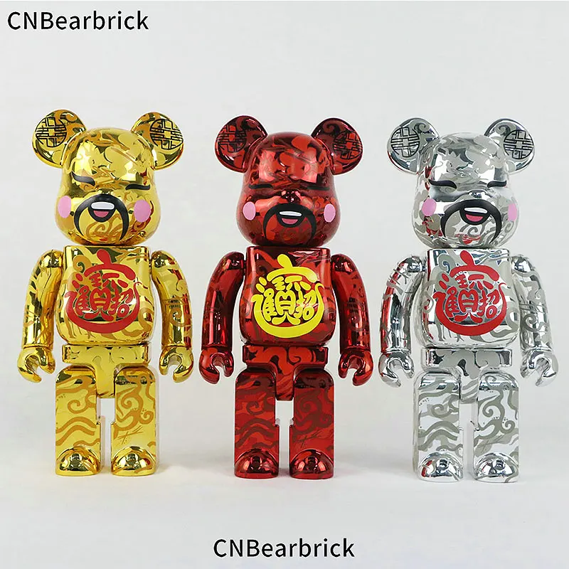 

Игрушка-конструктор Bearbrick, сокровище 400%, 28 см