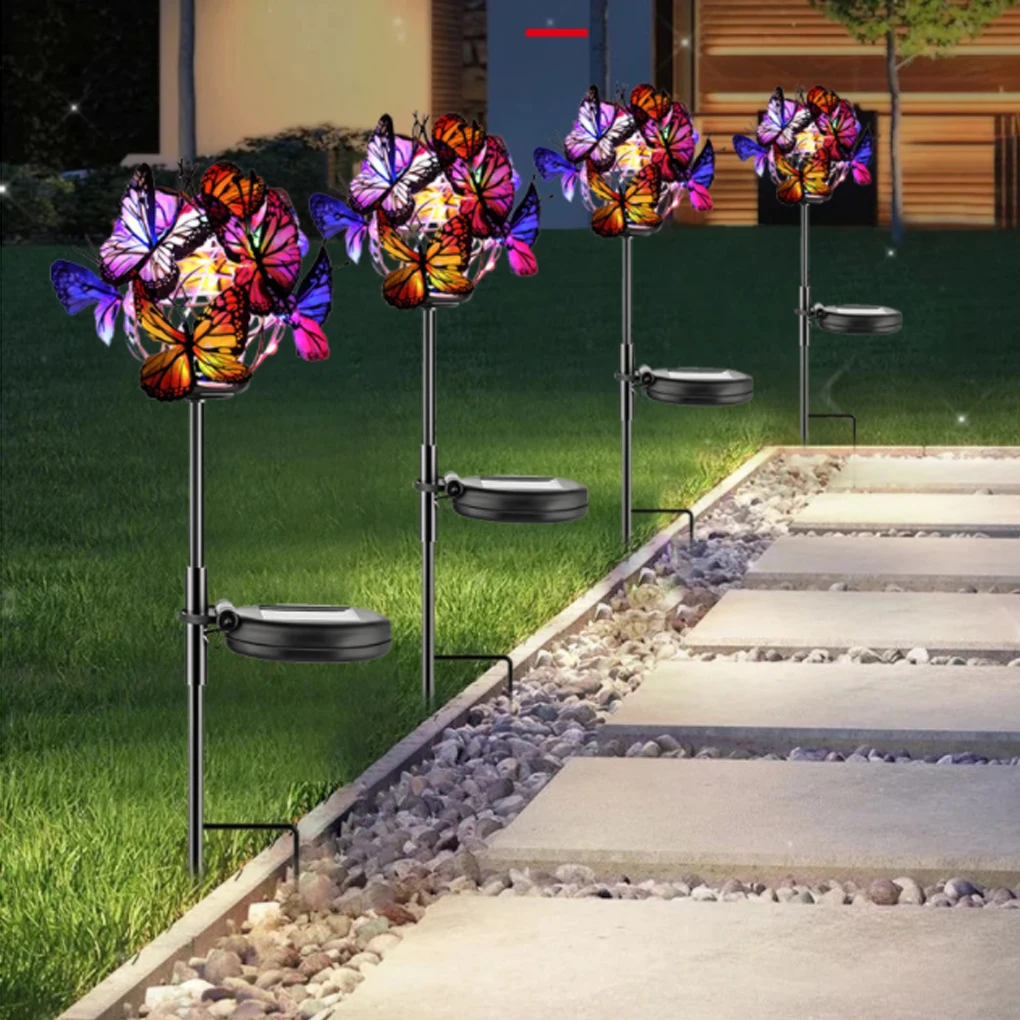 

Solar Light Flower Waterproof Garden Backyard Landscape Courtyard Lamp