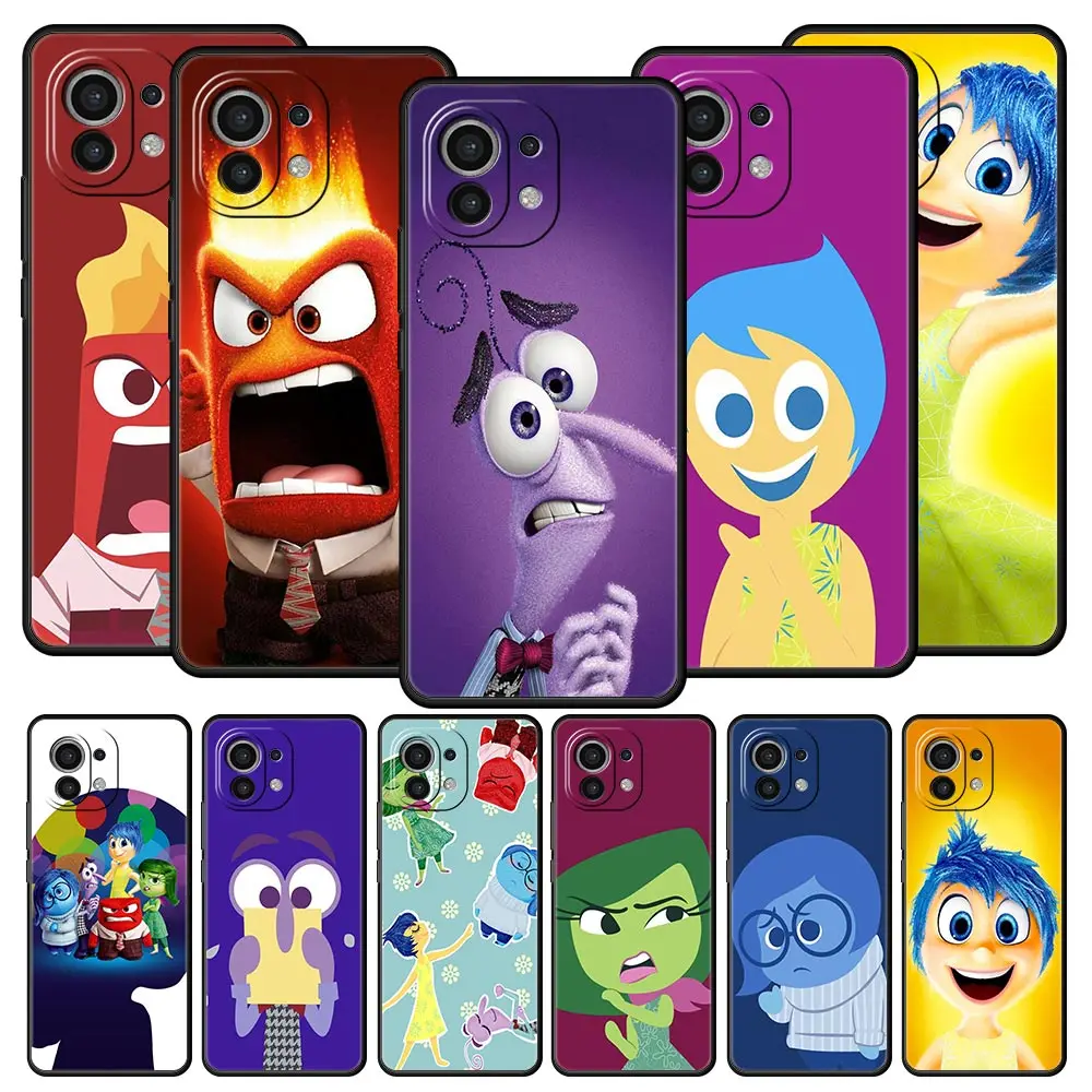 

Disney Inside Out Phone Case For Xiaomi Mi Poco X4 Pro X3 NFC M3 F3 M4 12 11 Ultra 11X 11T 11i Note 10 Lite 10T Pro 5G 9T Cover