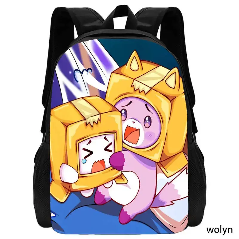 Mochila Lanky-Box школьные сумки для девочек и мальчиков детский рюкзак с героями