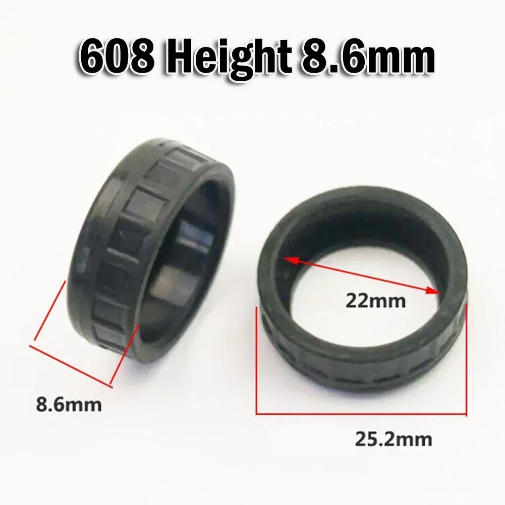 

2 шт. подшипник для электроинструмента резиновая втулка 607 высота 8,6/8,8/10 мм 608 высота 8,6/9/9.1/9.8 6000 высота угловая шлифовальная машина электрический молоток