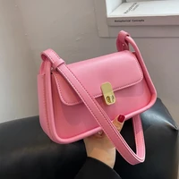 women flap crossbody messenger sling bags 2022 summer fashion brand simple small pu leather shoulder bag female luxury handbags
