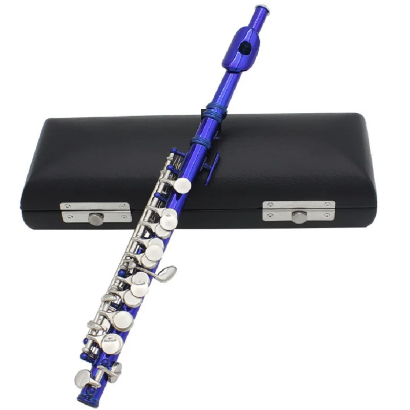 Инструмент маленький корпус трубы из белой меди 16 отверстий