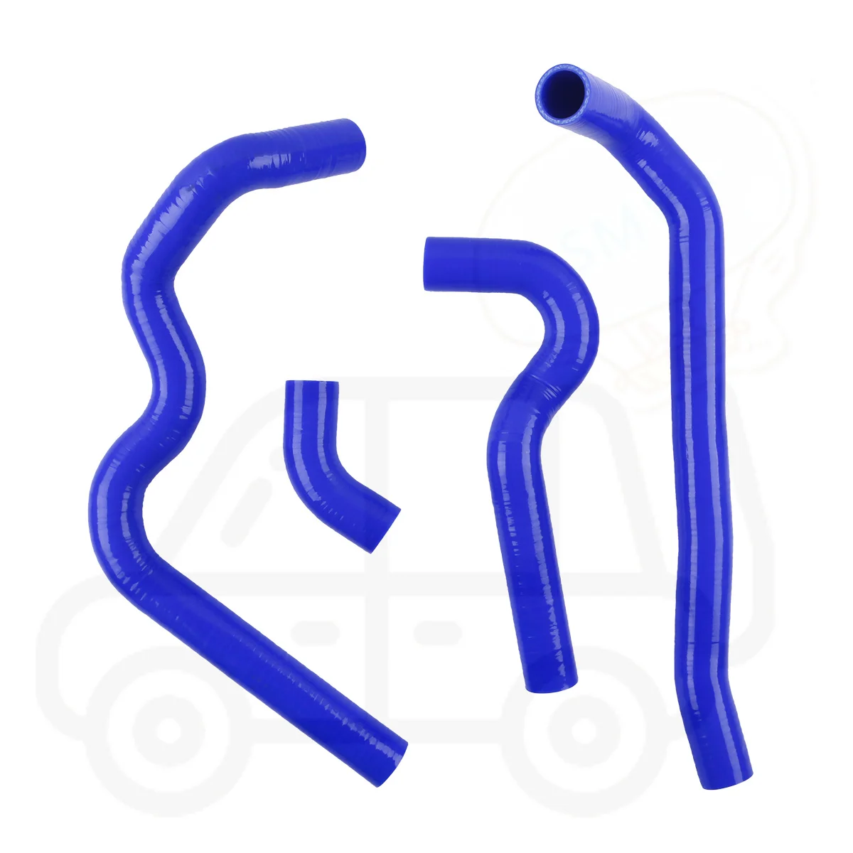 4 шт. 3PLY силиконовый шланг радиатора для 2007-2018 Nissan Altima 2.5L QR25DE запасная