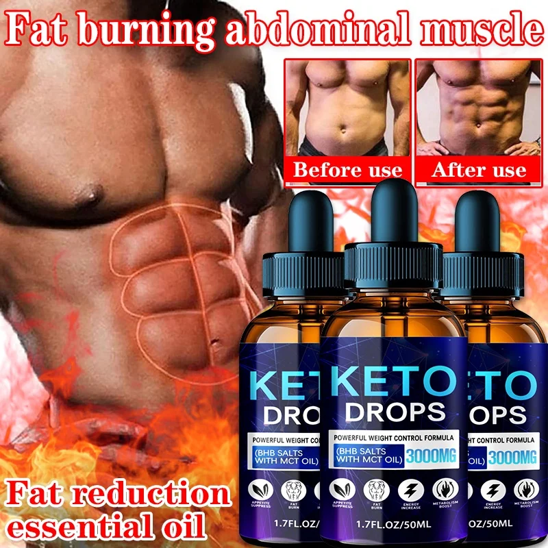 Minch Slimming Keto Drops Dietary Supplement Burnning Fat Natural BHB Ketosis Effective Weight Loss Ketogenic Diet Carb Blocker