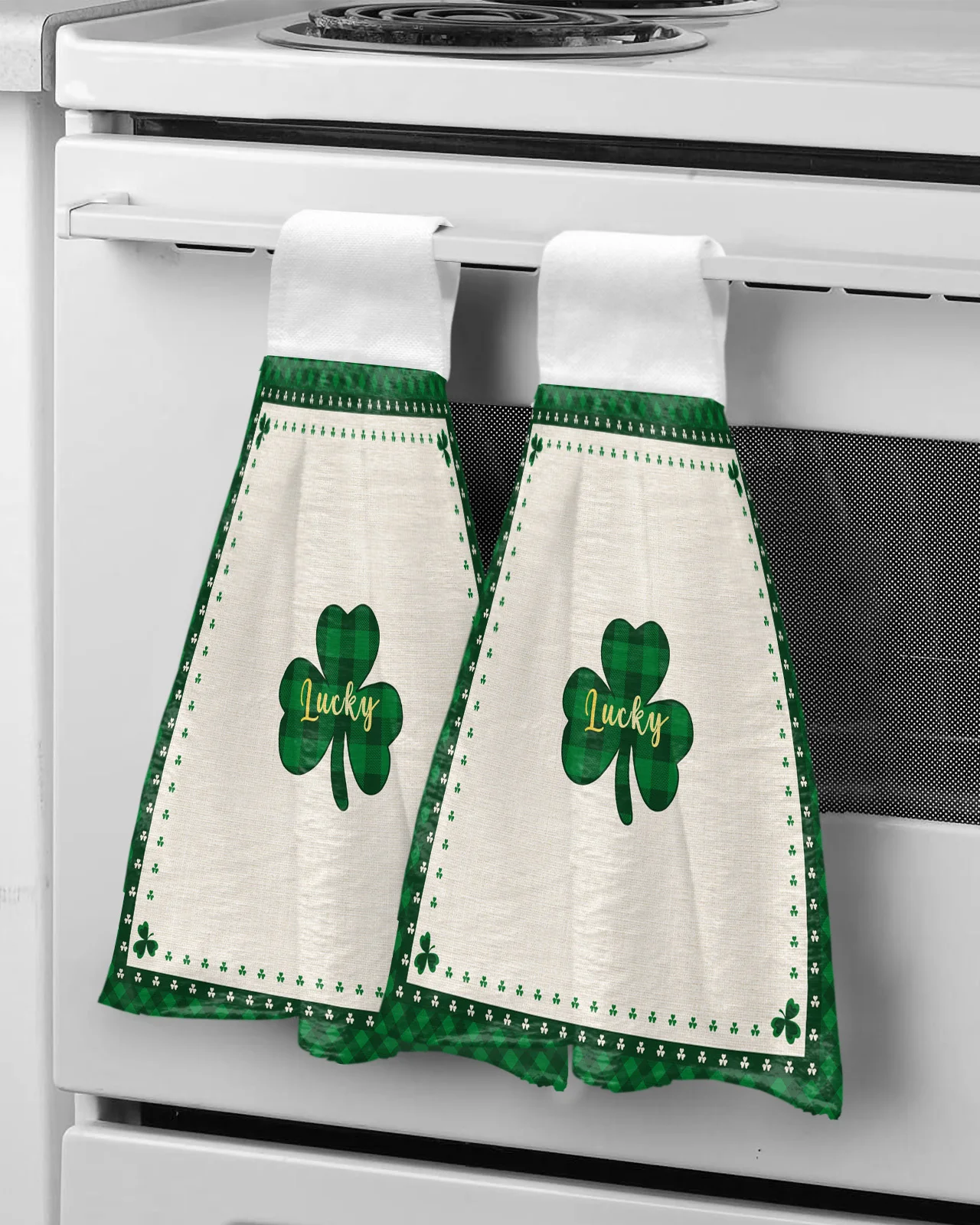 

Женское впитывающее полотенце St. Patrick'S Day, в виде клевера