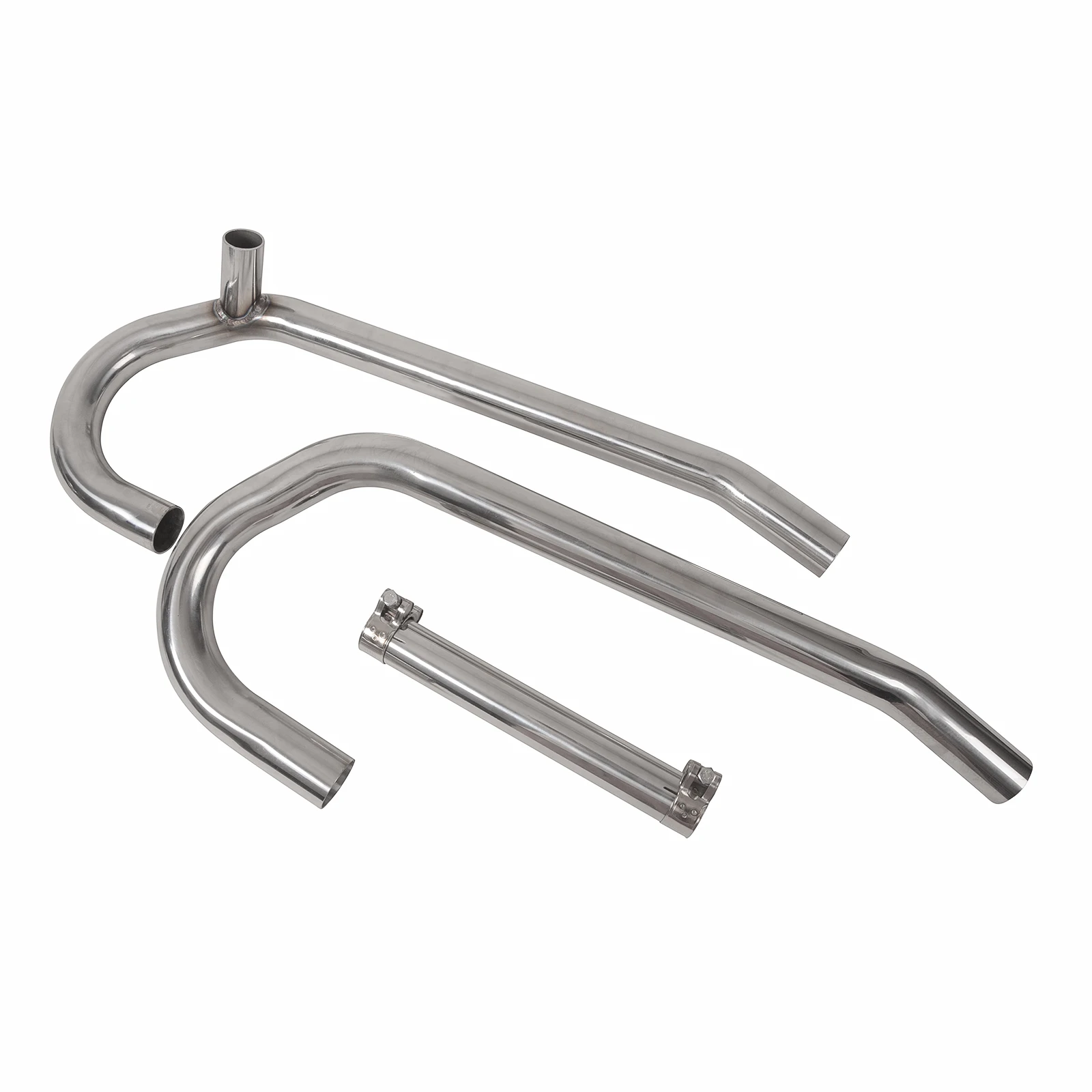 38 мм Cafe Racer мотоцикл из нержавеющей стали Передняя выхлопная головка для BMW R75 R80 R90