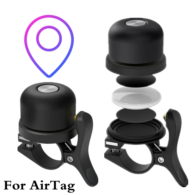 Велосипедный звонок с защитой от кражи велосипедный из алюминиевого сплава