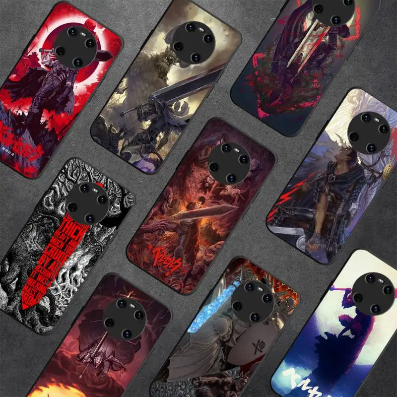 

Berserk Guts Anime Phone Case For Huawei Y 5 Y6 2019 Y5 2018 Y9 2019 Luxury case for 9prime2019