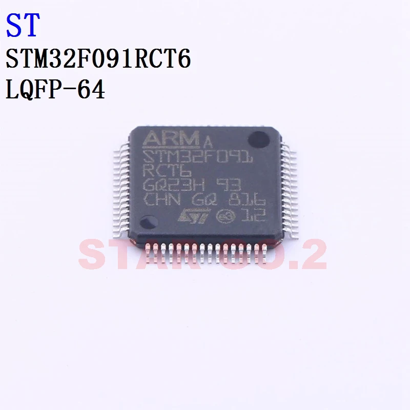 

5PCSx STM32F091RCT6 LQFP-64 ST Microcontroller