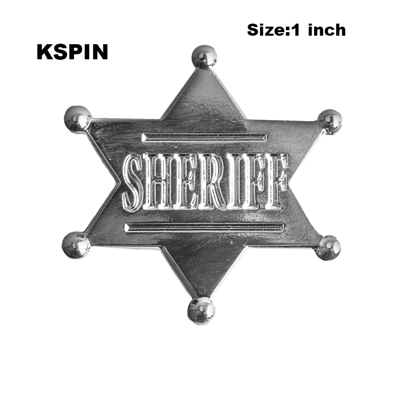 

Sheriff Pin Brooch Lapel Pins Badges Brooch Badge on Backpack