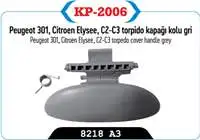 

Store code: kp200-2006 interior handle gray PARTNER BERLINGO C2 C3