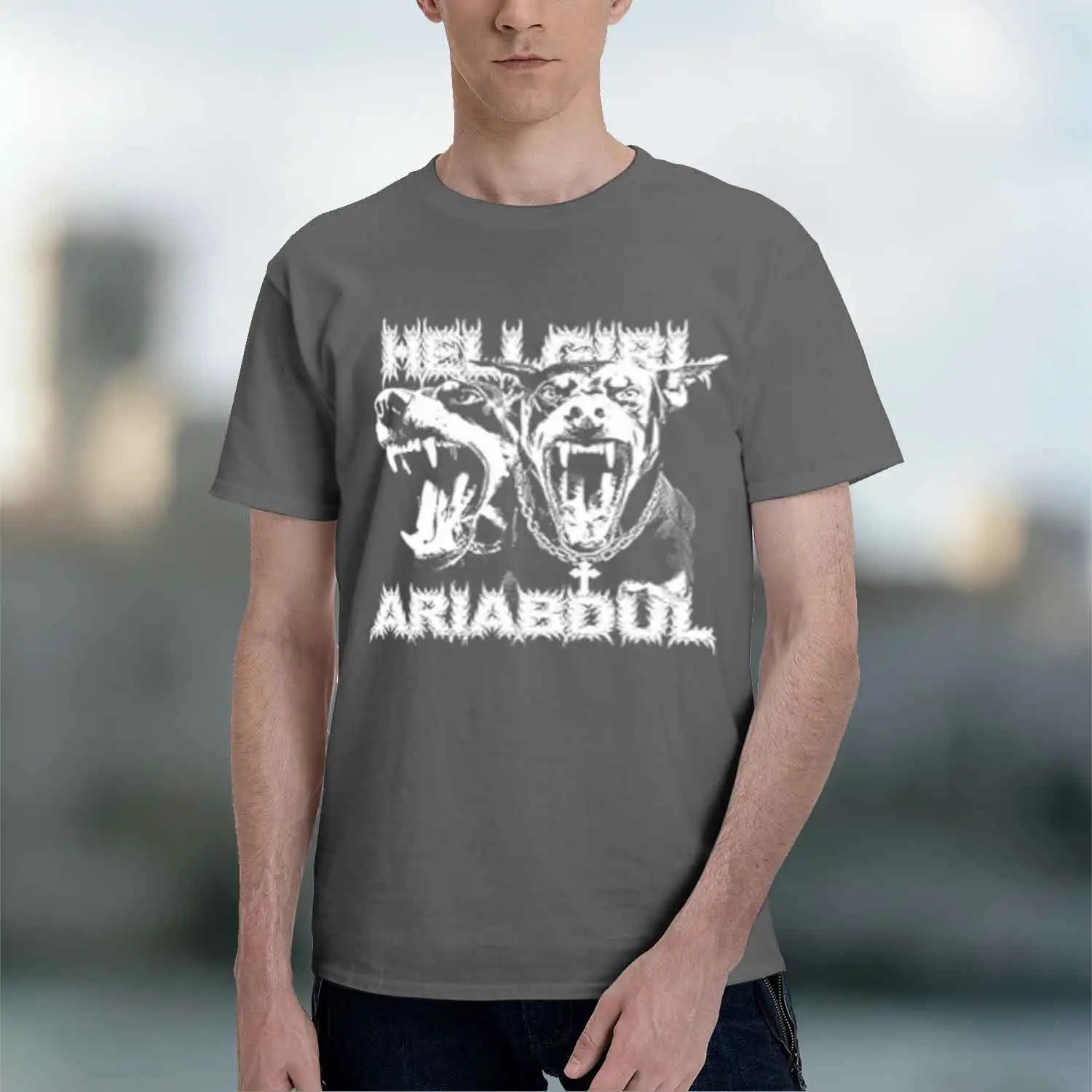 Фото Новая модель 2026 года: футболка Ari Abdul Merch Berman унисекс для мужчин и женщин, с принтом, повседневная, с коротким рукавом, мужская футболка-топ №5