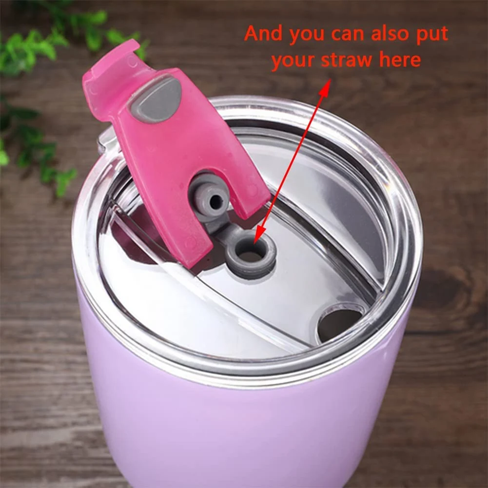 4 шт. колпачки для стаканов Yeti Rambler Ozark Trail с двойным отверстием