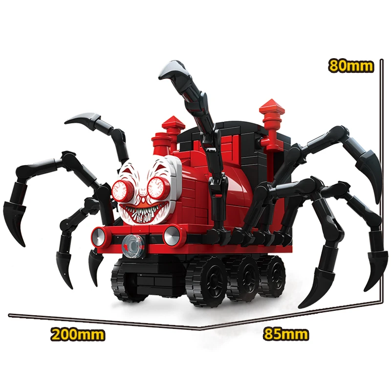 

MOC Choo-Chooed Charles Building Blocks Horrors Game Spider Train Animal Figures Monster Bricks DIY Toys For Kids Birthday Gifts