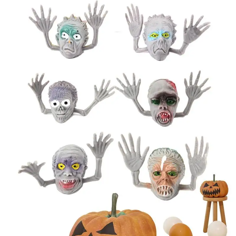 

Пальчиковые игрушки для детей, 6 шт., пальчиковые куклы на Хэллоуин, маленькие пальчиковые игрушки, пальчиковые игрушки на Хэллоуин, интерак...