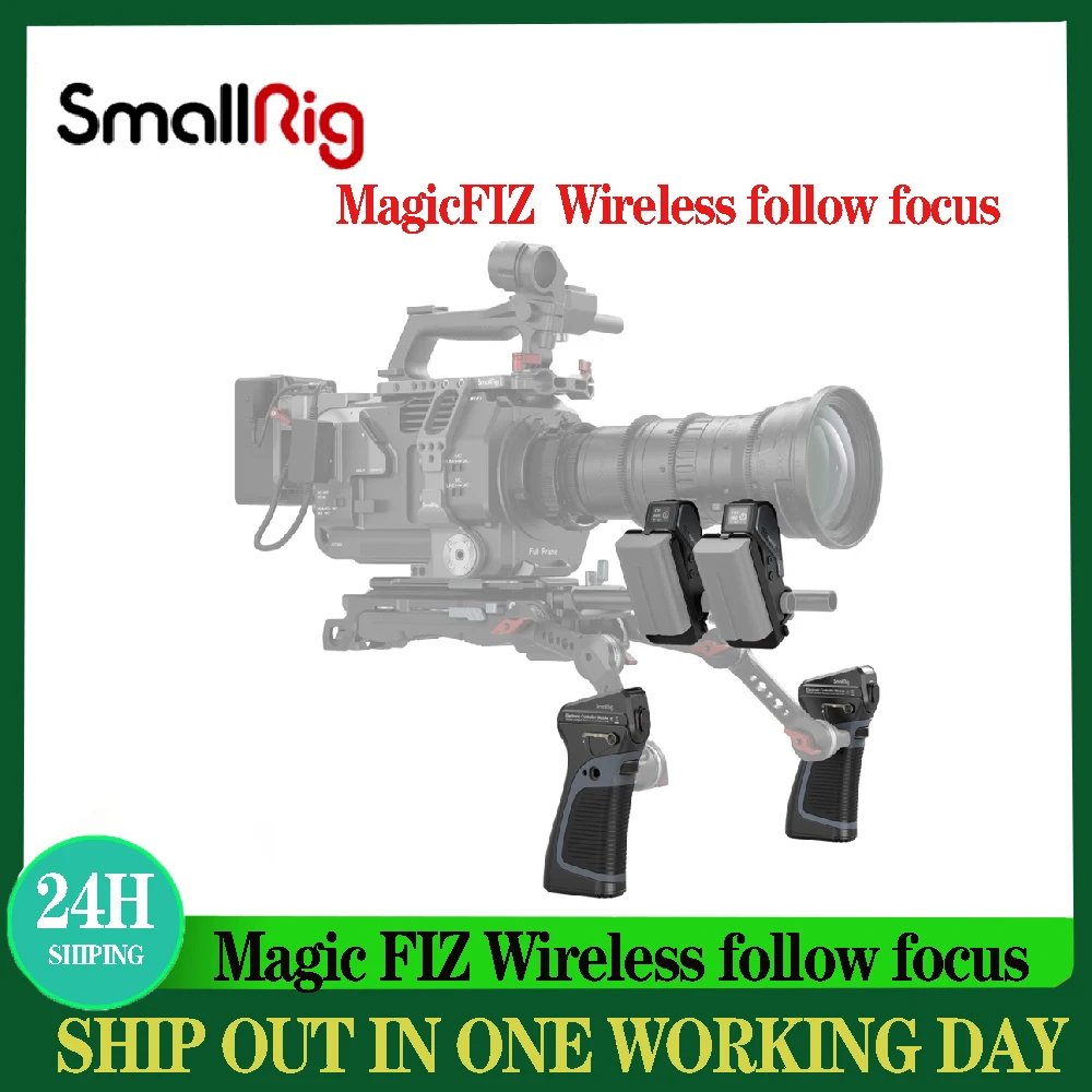 

SmallRig 3918/3782/3781 MagicFIZ Wireless Follow Focus Basic/Handgrip/Two Motor Kit For SLR Camera Stabilizer Accessories