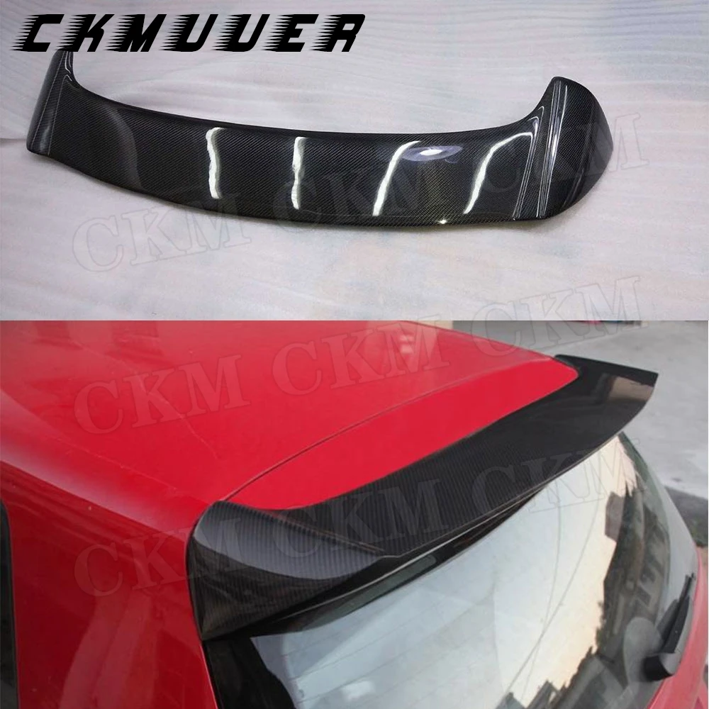 Фото Спойлер на крышку багажника из карбона CKMUUER для Volkswagen VW Golf 6 VI MK6 GTI R20 2010-2013, задние крылья, тюнинг автомобиля №1