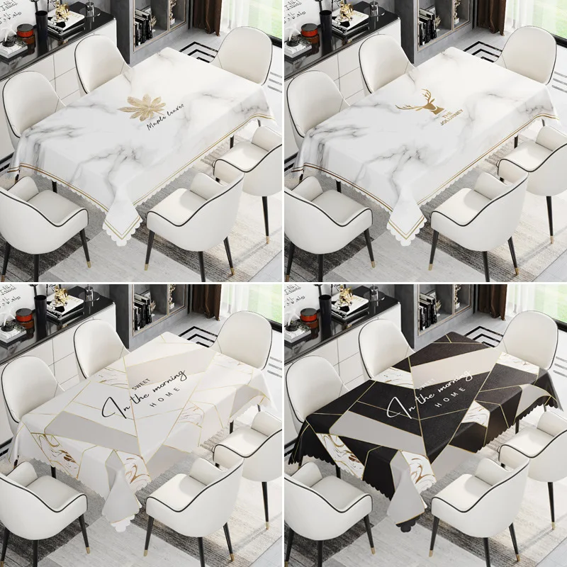 

журнальный столик скатерть круглая туалетный столик Прямоугольная скатерть для обеденного стола с мраморным принтом в скандинавском стил...