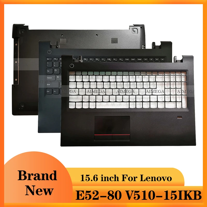 

Новинка для Lenovo E52 E52-80 V510-15IKB ноутбук подставка для рук верхняя крышка Сенсорная панель/Нижняя база 5CB0M31795 5CB0M32002