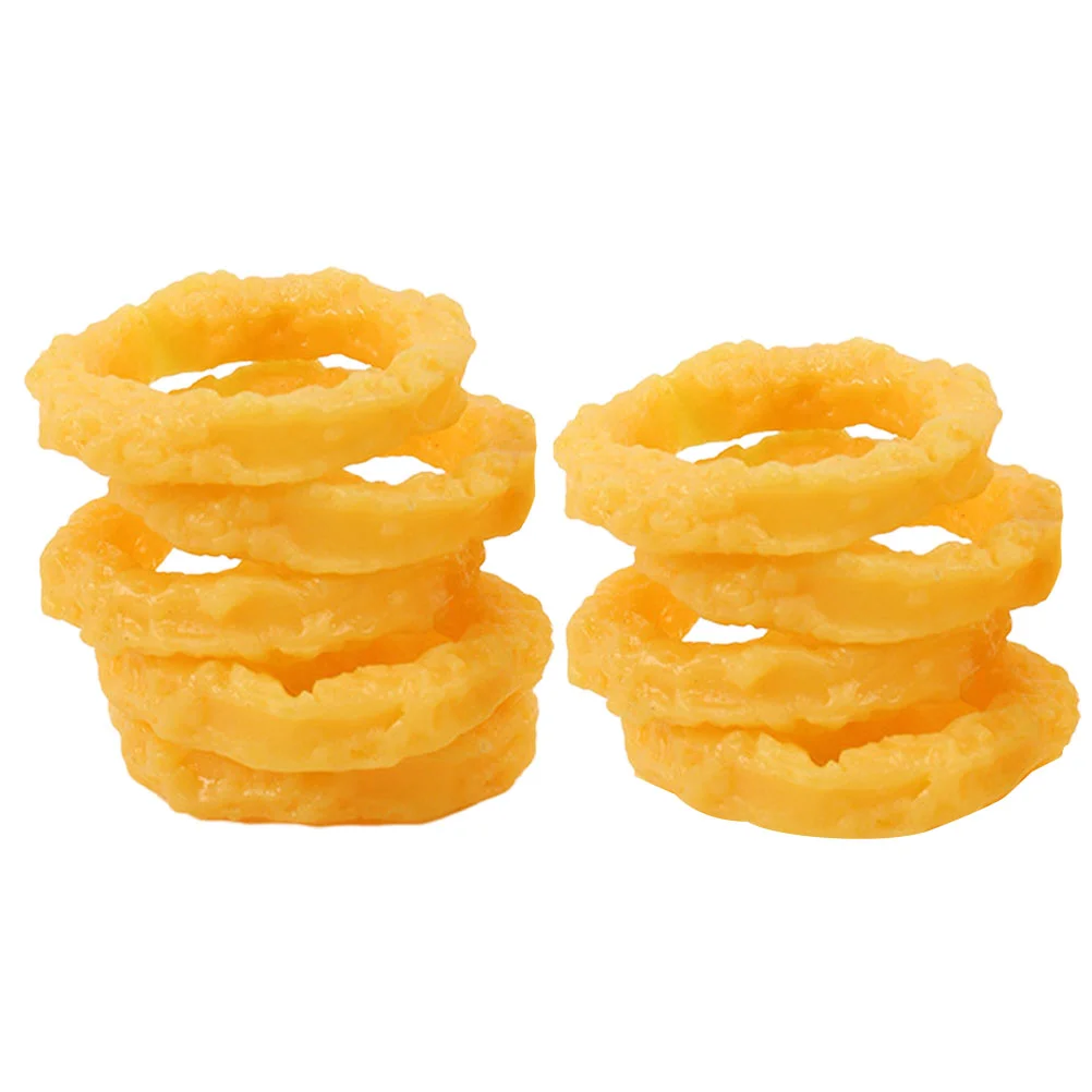 8 шт. кольцо с имитацией кальмара искусственные кольца модель декор для еды