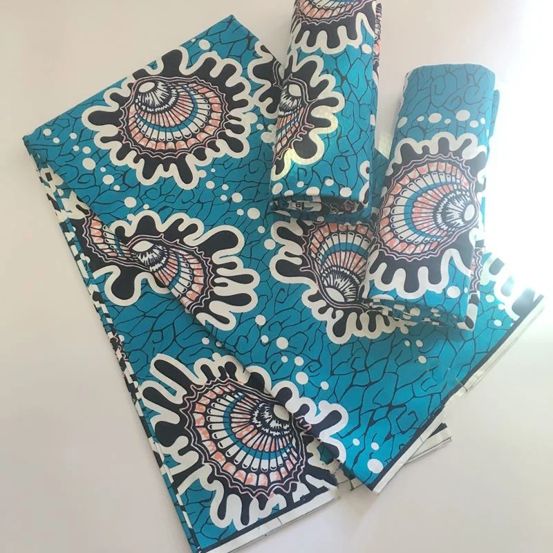 

Мягкий 100% хлопок настоящий воск, новая Оригинальная Ткань, воск Анкары, Оригинальная Ткань с принтом Ганы, 6 ярдов