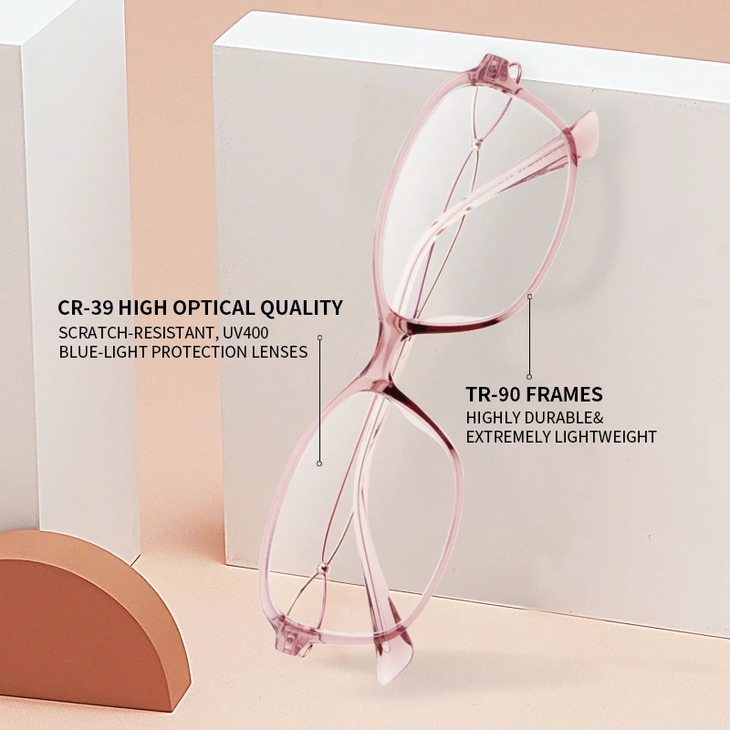 Ретро круглые очки для чтения NoEnName_Null прозрачные женщин