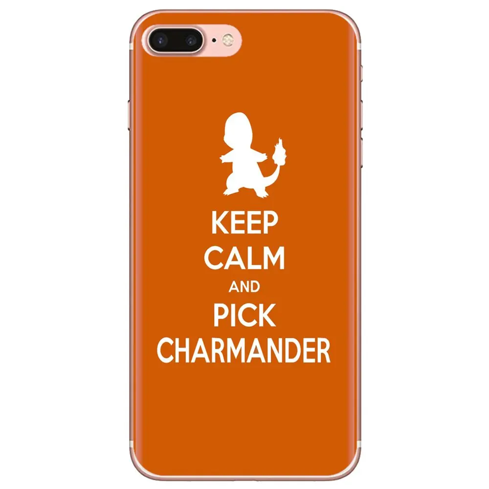 Прозрачный чехол из ТПУ для Huawei P30 P40 P20 P7 P8 P9 P10 Lite Plus Pro 2015 2016 2017 Mini Keep Calm And Pick A Pokemon |