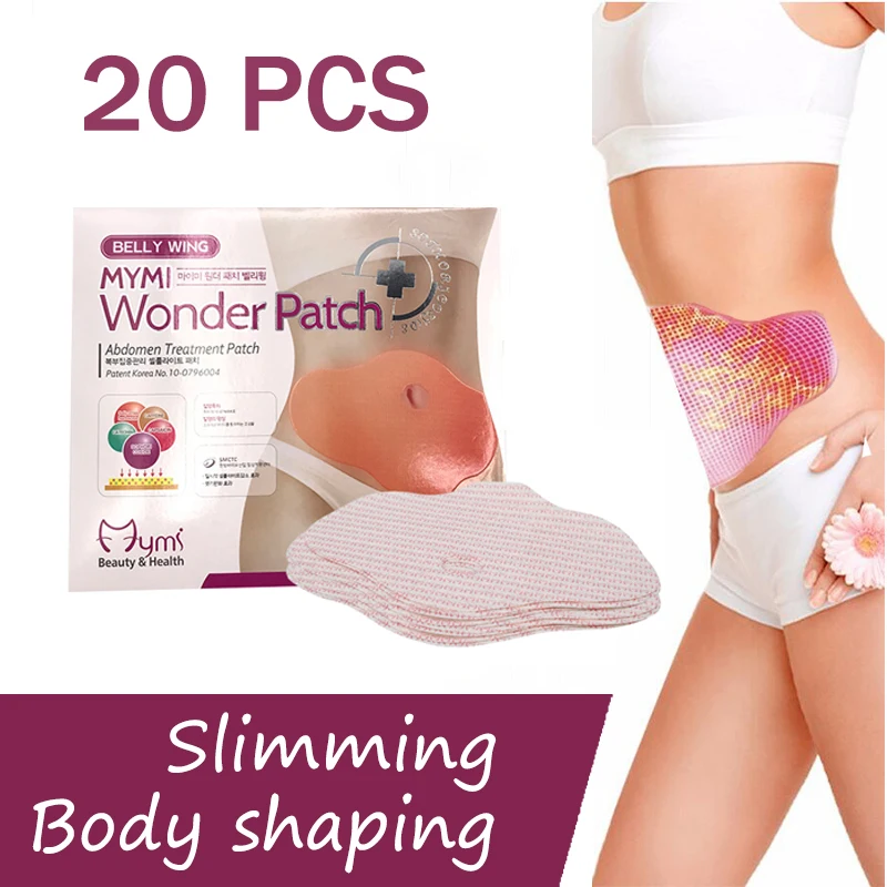 

30Pcs Belly Slim Patch Abdomen Slimming Fat Burning Navel Stick Weight Loss Slimer Tool Wonder Hot Quick Slimming Patch